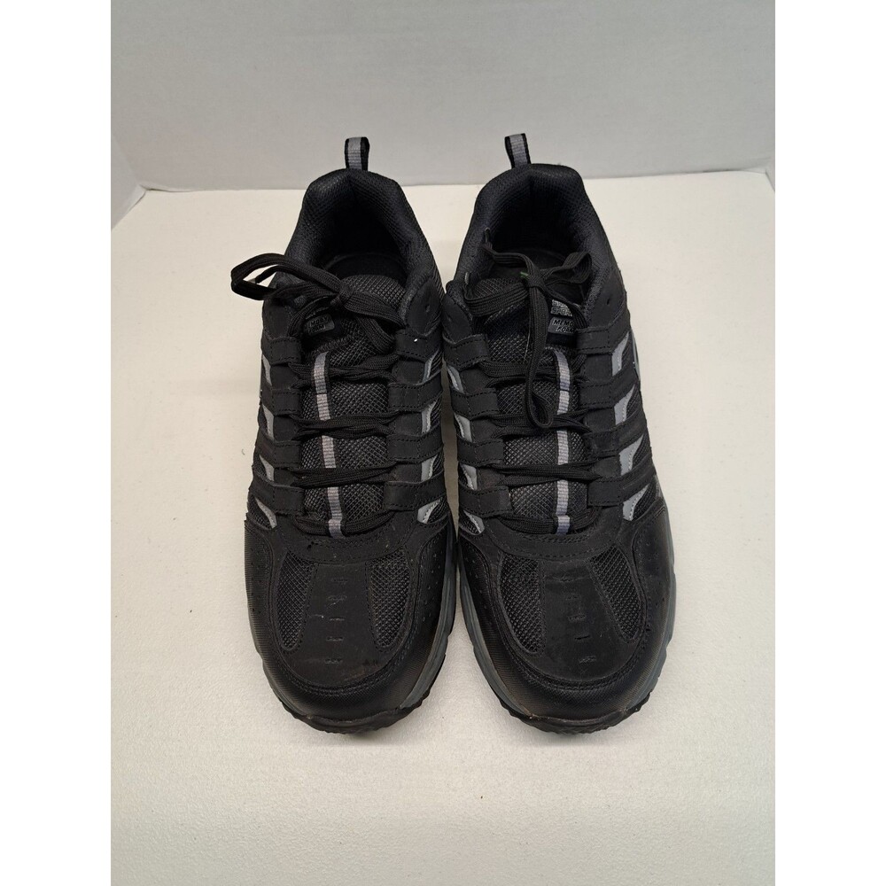 Skechers Men’s 12 Black Grey Stamina Plus Rappel